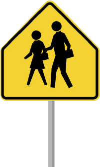 señal escuela