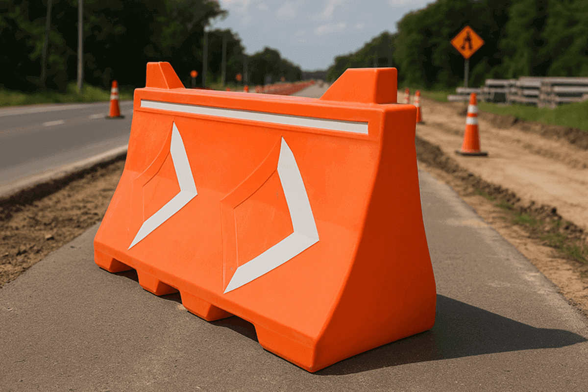Barreras viales plásticas: ¿Cuál elegir para cada proyecto vial?