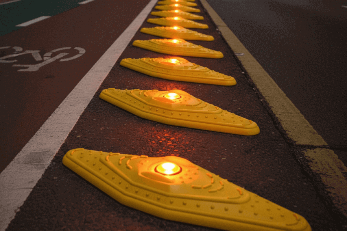 canalizador vial kayak con luz