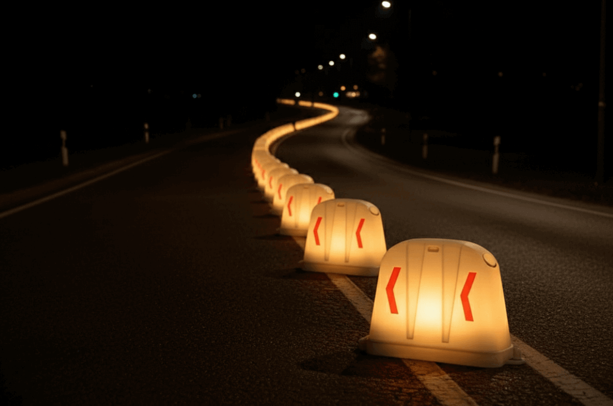 Dispositivos viales con LED Sincronizados: ¿Mejoran la Seguridad?