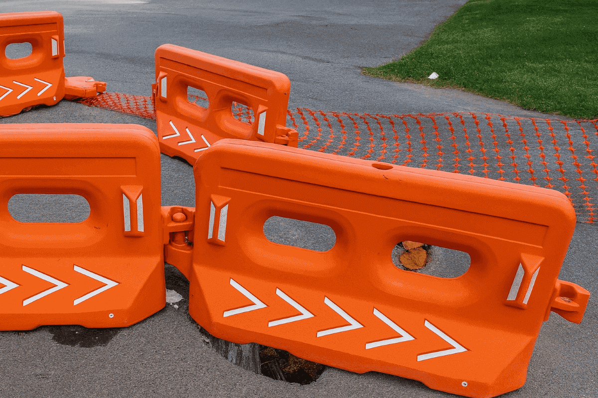 señalización en zonas de obras