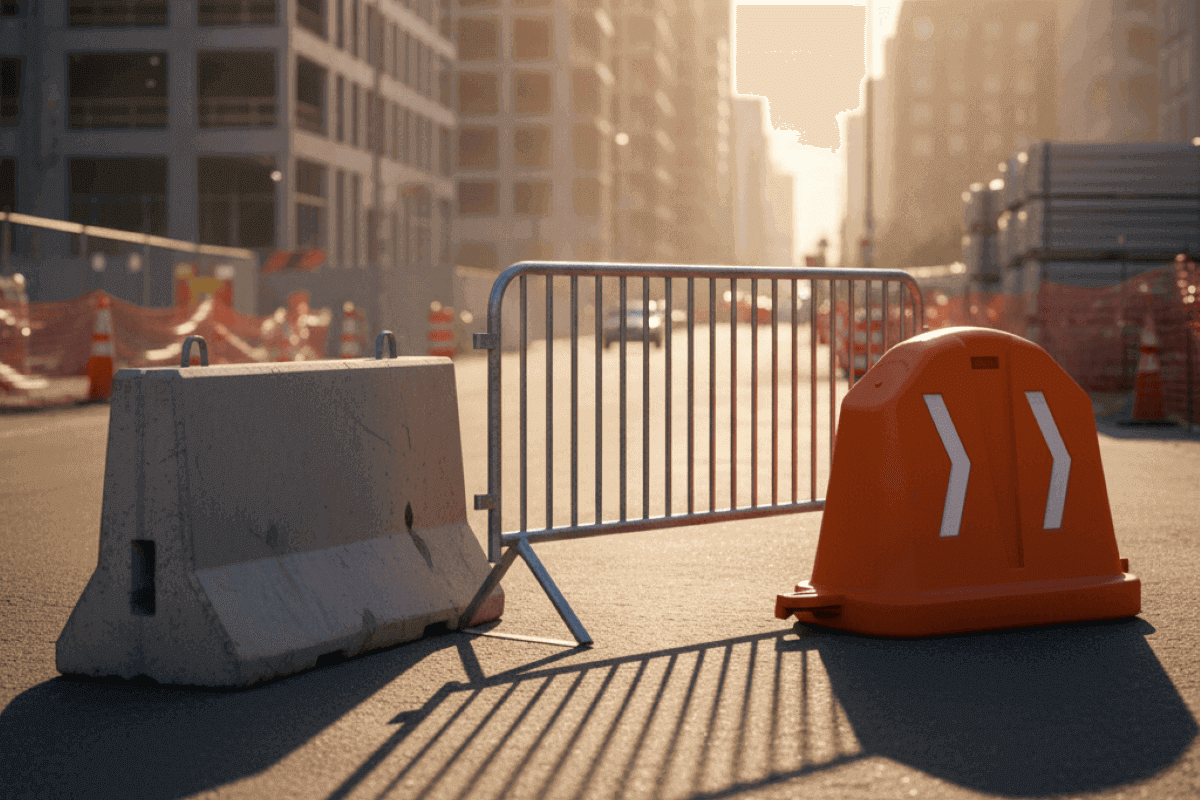 tipos de barreras viales