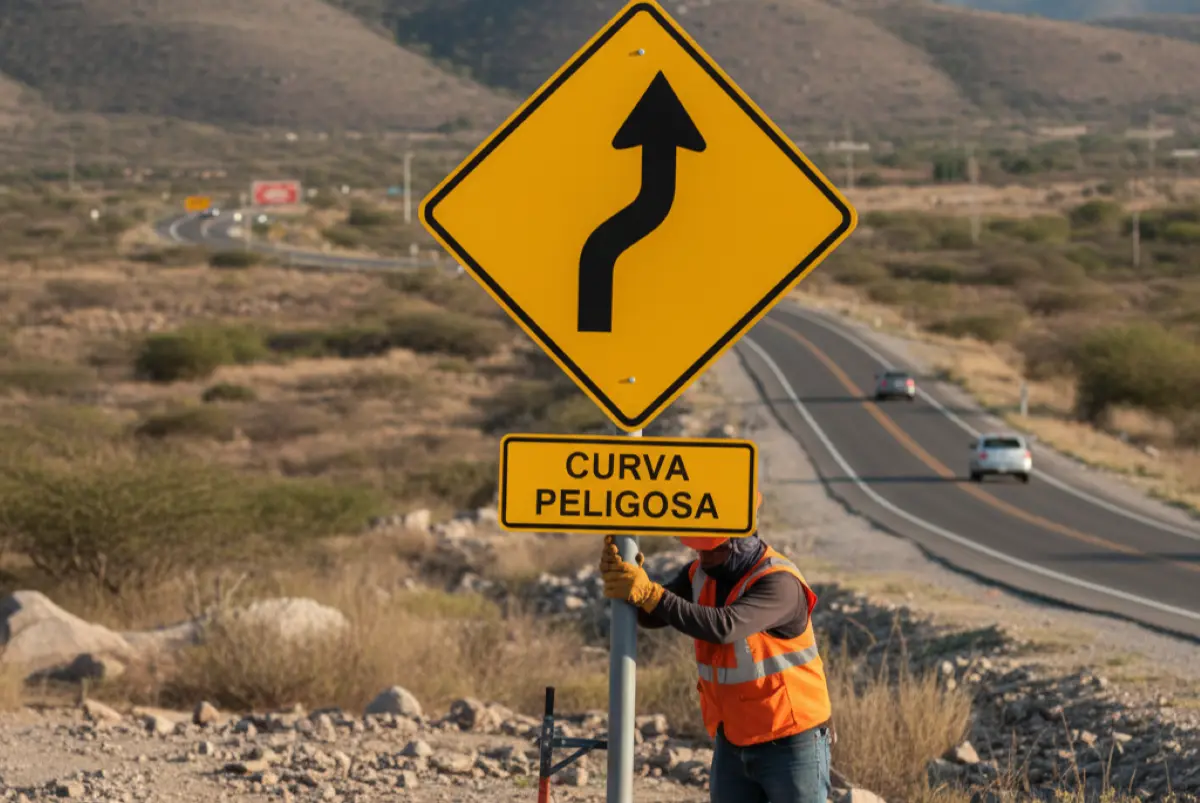 ¿Cómo instalar señalamiento vial para superficies irregulares?