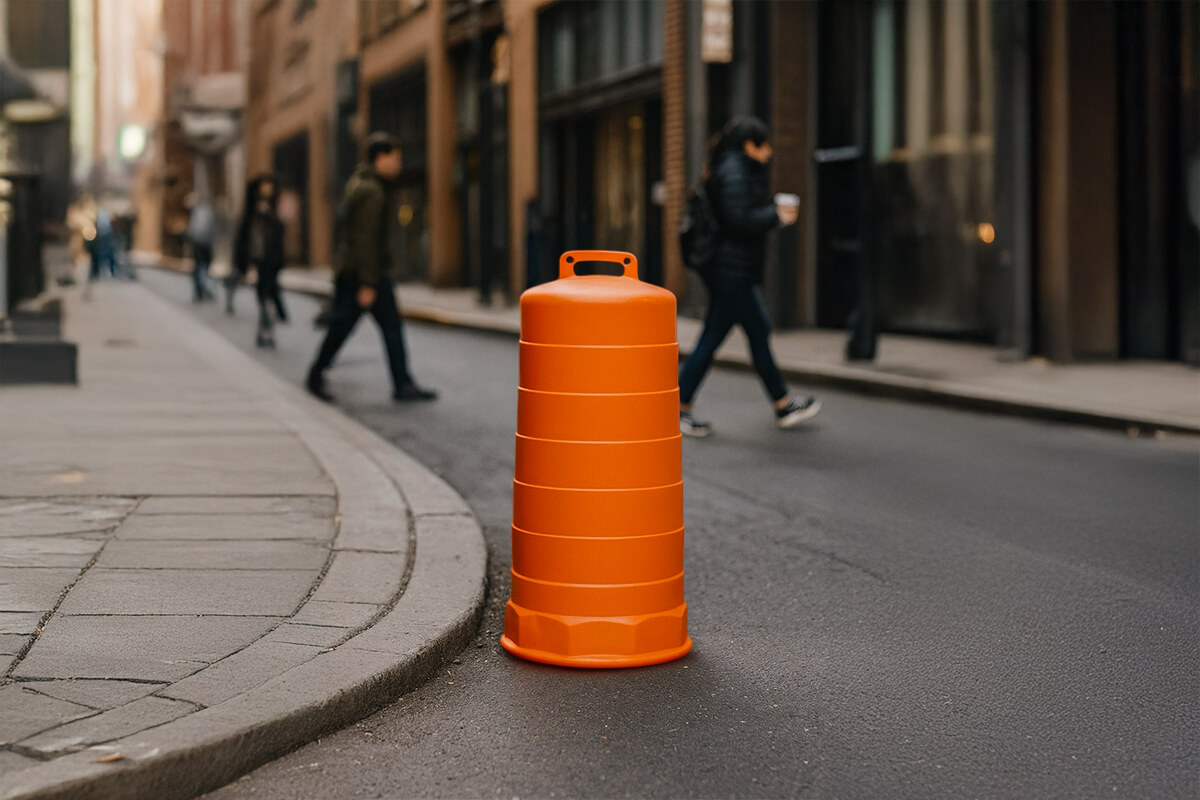 como señalizar con trafitambos