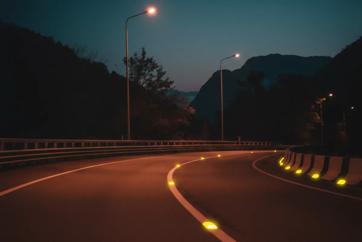 vialetas en carretera